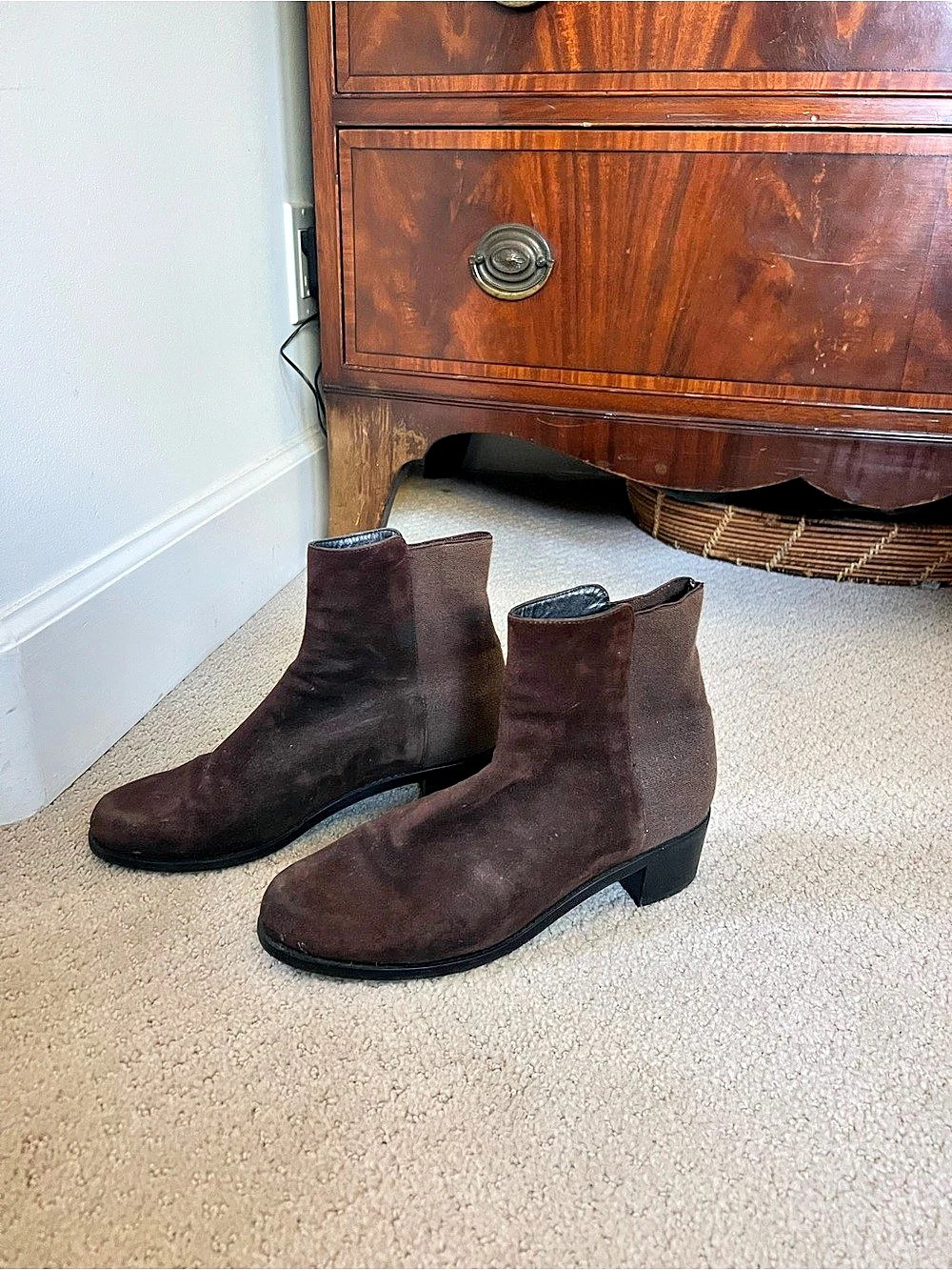 Stuart Weitzman 5050 Ankle Boot Brown